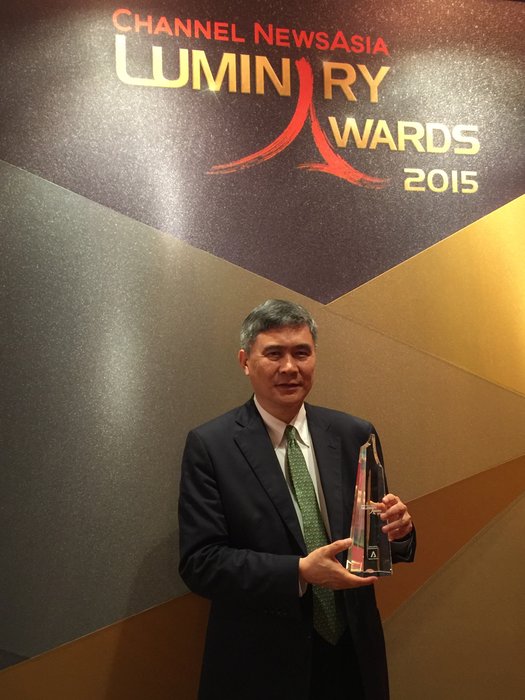 Delta obtient le prix Green Luminary Award 2015 de Channel NewsAsia